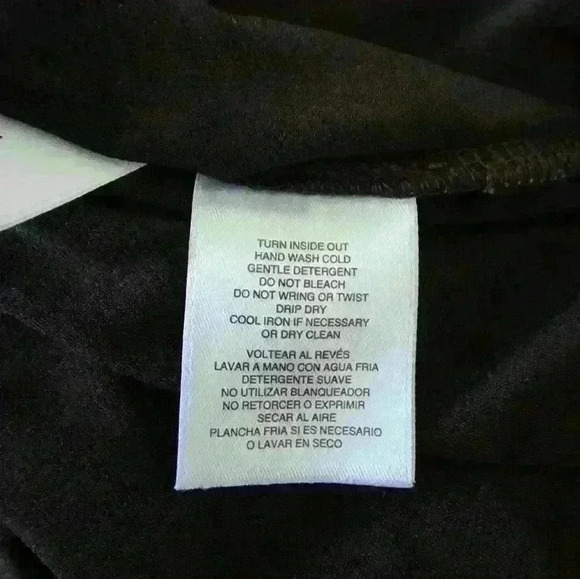 Anne Klein black top size small - Picture 6 of 6